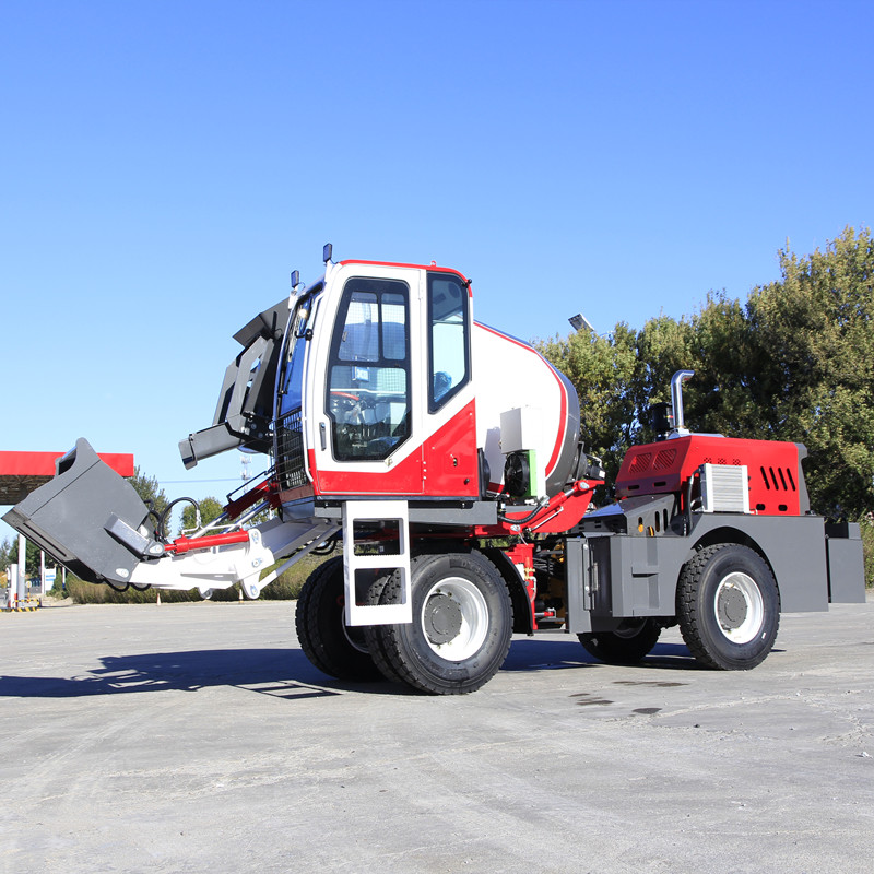 1.2 CBM Self Loading Concrete Mixer Truck