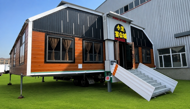 Luxury Expandable Event Trailer manufactured by LZM for global wedding equipment importers.jpg