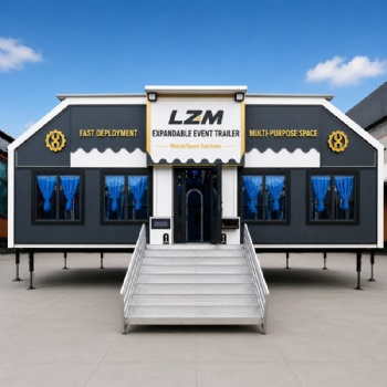 Luxury Expandable Event & Exhibition Trailer
